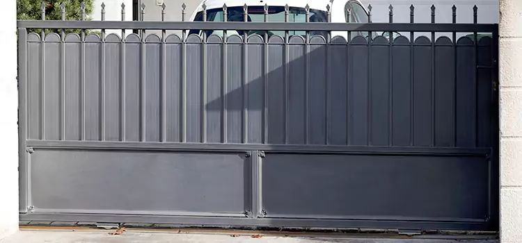Metal Driveway Gate Installation Eastmont
